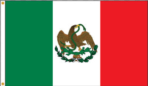 Mexican Flag Png   Mexico Flag Drawing Easy  Transparent Png