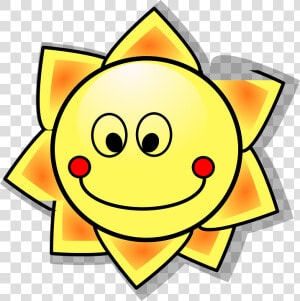 Sol  Solares  Dibujos Animados  Caliente  Verano   Sun Clip Art  HD Png Download