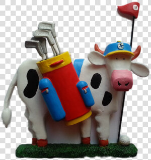 Golfing Cow 2018 09 28 A   Dairy Cow  HD Png Download