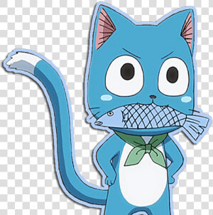 Happy The Cat From Fairy Tale Fairy Tail Happy Render   Happy Fairy Tail Png  Transparent Png