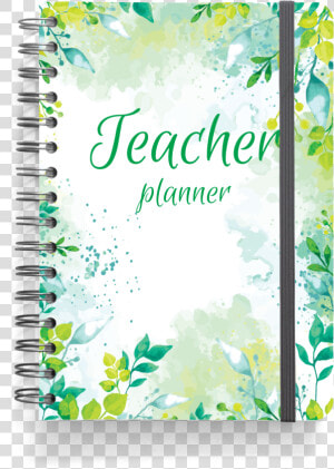 Printable Teacher Planner Spiral Bound   Graphic Design  HD Png Download