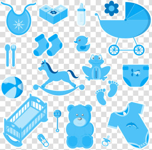 Baby Boy Accessories No Background Clip Arts   Baby Boy Stuff Clipart  HD Png Download