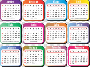 Calendario   Calendario 2018 Infantil  HD Png Download