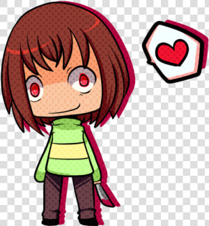 Png Library Download Chara Transparent Cute   Draw Chibi Chara Undertale  Png Download