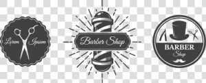 Barbers Pole Logo Barber   Barber Shop Logo Png  Transparent Png