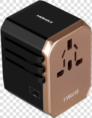 Type c And 4 Usb Ac Travel Fast Charge Adapter   Usb c  HD Png Download