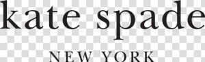 Kate Spade Found Dead In Nyc Apartment   Kate Spade Brand Logo  HD Png Download