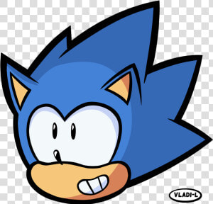 Transparent Sonic Hat Png   Sonic Mania Sonic Head  Png Download