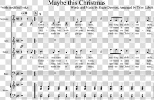 Cantate Domino Giuseppe Pitoni Music Sheet  HD Png Download