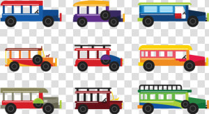 Jeepney Vector  HD Png Download