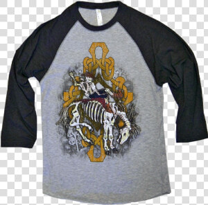 Gary Allan Vintage Heather And Smoke Baseball Tee   Long sleeved T shirt  HD Png Download