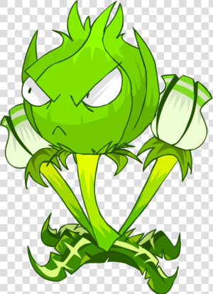 Weeds Drawing Cartoon   Plant Vs Zombie 2 Drawing  HD Png Download