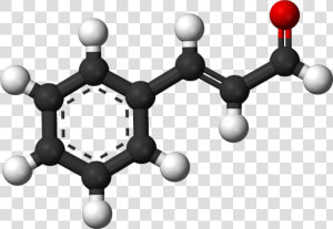 Cinnamaldehyde 3d Balls   One Ring To Rule Them All Benzene  HD Png Download