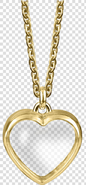 Stow Lockets Medium Gold Heart Locket Pendant   Locket  HD Png Download