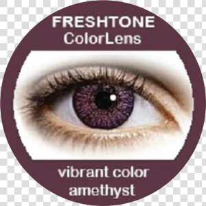 Hot Selling Freshtone Vibrant Color Contact Lenses   Freshtone Lenses Silver Grey  HD Png Download