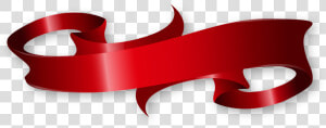 Red Ribbon Banner   Transparent Background Ribbon Banner  HD Png Download