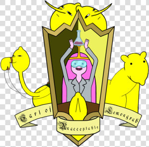 Princess Bubblegum Lemongrab  HD Png Download