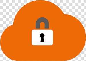 Your Digital Life Is Encrypted And You Are In Full   Security Icon Png Orange  Transparent Png