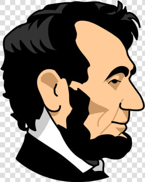 Abraham Lincoln Png Transparent   Abraham Lincoln Cartoon Face  Png Download