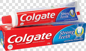 Colgate Strong Teeth Tooth Paste 100gm   Colgate  HD Png Download