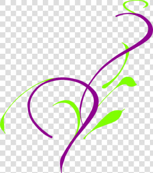 Purple And Green Wedding Corner Art Svg Clip Arts   Purple And Green Border  HD Png Download