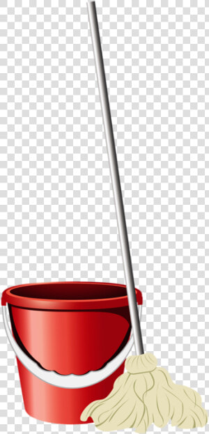 Mop Bucket Download Hq Png Clipart   Mop And Bucket Png  Transparent Png