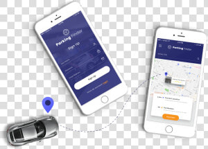 Bacancy Technology Car Parking App Development Drives   Iphone  HD Png Download