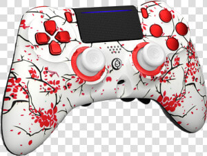 Cherry Blossom Scuf Controller  HD Png Download