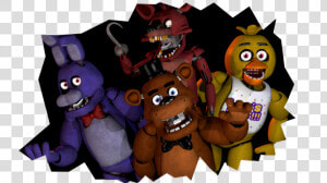 How To Draw Five Nights At Freddys Videos Characters   Five Nights At Freddy  39 s Png  Transparent Png