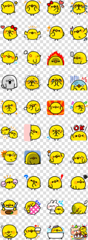 Mame Piyo Stickers  HD Png Download