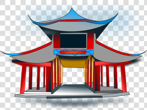 Image Of Ancient China   Chinese Temple Clipart  HD Png Download