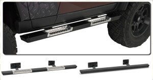 Warrior Products Rock Bar W aluminum Black Diamond   Fj Cruiser Rock Bars Warrior  HD Png Download