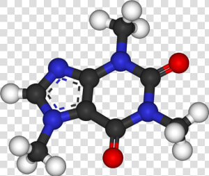 Cafeína   Salicylic Acid 3d Model  HD Png Download