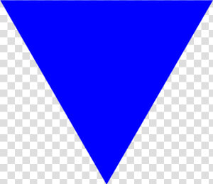 Blue Triangle Png   Blue Inverted Triangle  Transparent Png