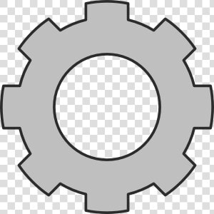 Worker Cog Svg Clip Arts   Cog Clipart  HD Png Download