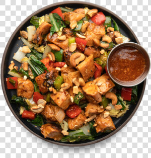 Kung Pao Chicken   Fattoush  HD Png Download