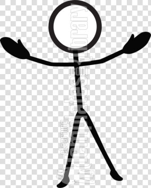 Stick Figure Drawing Clip Art   Stick Figure Transparent Background  HD Png Download