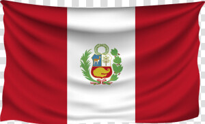 Peru Wrinkled Flag   Bandera De Peru Wallpaper 4k  HD Png Download