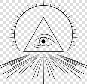 Eye Of Providence Illuminati Freemasonry Clip Art   Illuminati Art Logo Png  Transparent Png