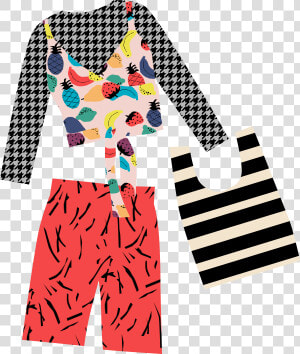 Pattern Outfit   Pajamas  HD Png Download