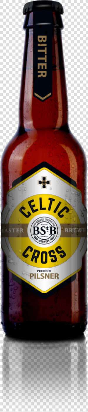 Celtic Cross Craft Beer   Beer Bottle  HD Png Download