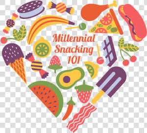 Millennial Snacking  HD Png Download