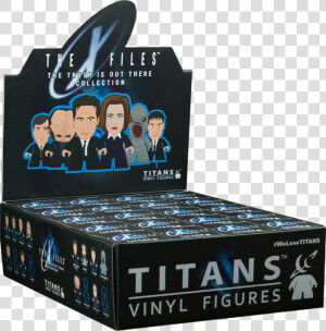 Titans X Files Blind Box Case Data Rimg Lazy   Titan Mini X Files  HD Png Download