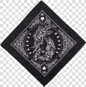 Shakey Graves Ace Of Wands Bandana   Mafia Bandana  HD Png Download