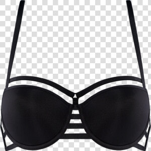 Strings Plunge Balcony Bra   Bra  HD Png Download