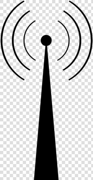 Radio Communication Tower Png Image Clipart   Png Download   Radio Tower Vector Free  Transparent Png