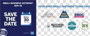 Small Business Saturday Boise 2019  HD Png Download