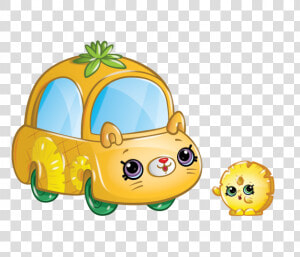 Shopkins Cutie Cars Pineapple  HD Png Download