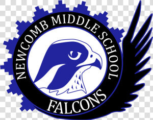 Newcomb Middle School Logo Royalty   Emblem  HD Png Download