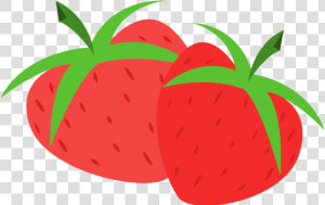 Strawberries Clipart Object   Mlp Strawberry Cutie Mark  HD Png Download